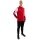 JAKO Trainingsanzug Polyester Dynamic (Jacke und Hose, sportiver Schnitt) rot/weiss/dunkelrot Herren
