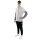 JAKO Trainingsanzug Polyester Dynamic (Jacke und Hose, sportiver Schnitt) hellgrau/weiss/grau Herren