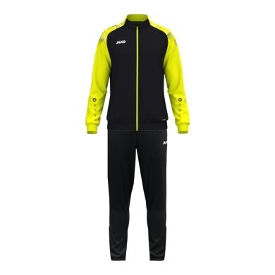 JAKO Trainingsanzug (Polyesteranzug) Sonic - 100% rec. Polyester - schwarz/gelb Herren
