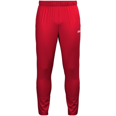 JAKO Trainingshose One (Polyester-Terry) lang rot Kinder