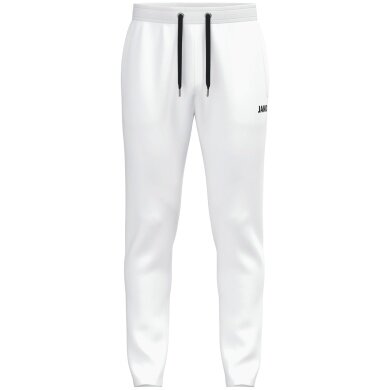 JAKO Jogginghose One Cotton (Mischgewebe) lang weiss Kinder