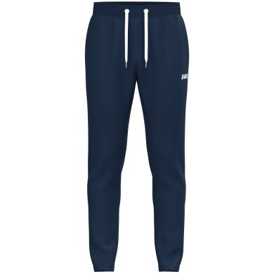 JAKO Jogginghose One Cotton (Mischgewebe) lang marineblau Kinder