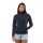 Jack Wolfskin Fleecejacke Waldsee Hooded Full Zip (Kapuze, warm) nachtblau Damen