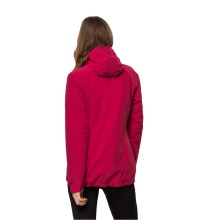 Jack Wolfskin Ganzjahresjacke Moonrise 3in1 (wasser-/winddicht, mit Fleece-Innenjacke) cranberryrot Damen
