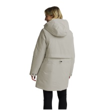 Jack Wolfskin Regenjacke Frost Haven (warm, wasserdicht) beige Damen