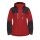 Jack Wolfskin Wanderjacke-/Regenjacke Jasper 2-Lagen (Wetterschutzjacke, wasserdicht, winddicht) rot/schwarz Herren