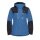 Jack Wolfskin Wanderjacke-/Regenjacke Jasper 2-Lagen (Wetterschutzjacke, wasserdicht, winddicht) blau/schwarz Herren