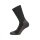 Jack Wolfskin Wandersocke Crew Vojo CL (geruchshemmend, schnelltrocknend) dunkelgrau - 1 Paar