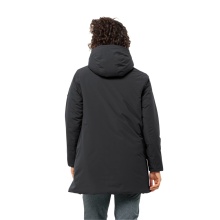 Jack Wolfskin Winterjacke Luisenplatz (wasserdicht, winddicht, atmungsaktiv) phantomgrau Damen