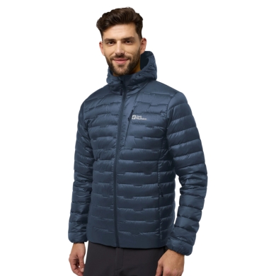 Jack Wolfskin Winter-Daunenjacke Passamani 2025 (sehr warm,wasserdicht, winddicht) nachtblau Herren