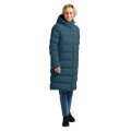Jack Wolfskin Winter-Daunenmantel Frozen Palace Coat 2025 (winddicht, wasserabweisend) blau Damen