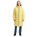 Jack Wolfskin Winter-Daunenmantel Frozen Palace Coat 2025 (winddicht, wasserabweisend) gelb Damen