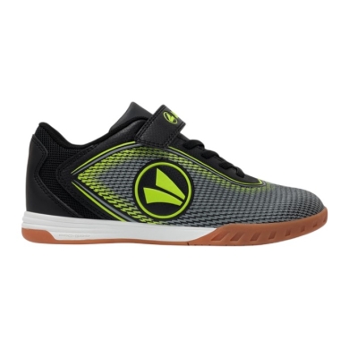 Jako Fussballschuhe J-SI Course EV (Indoor Training/Hallentraining) schwarz/limegrün Jungen
