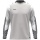 JAKO Sport-Langarmshirt Dynamic (Polyester-Eyelet) hellgrau/weiss/grau Herren