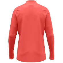 JAKO Langarmshirt Ziptop Light Flow (Keep Dry, maximale Bewegungsfreiheit) coralrot Kinder