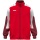 JAKO Trainingsjacke (Webjacke) Dynamic - Stretch-Micro-Twill - rot/weiss/dunkelrot Herren