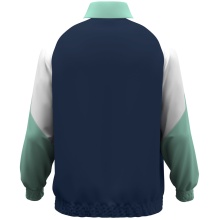 JAKO Trainingsjacke (Webjacke) Dynamic - Stretch-Micro-Twill - marineblau/weiss/mintgrün Herren
