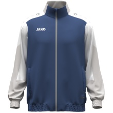 JAKO Trainingsjacke (Webjacke) Dynamic - Stretch-Micro-Twill - nachtblau/weiss/hellgrau Herren