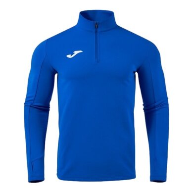 Joma Lauf-Langarmshirt Combi Pro (Sweatshirt, Half-Zip) royalblau Herren
