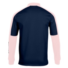 Joma Pullover Eco Championship Sweatshirt (Half-Zip, hoher Tragekomfort) marineblau/rosa Herren