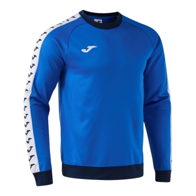 Joma Pullover Sweatshirt Heroic (100% Polyester, Fleece-Gewebe) royalblau Herren