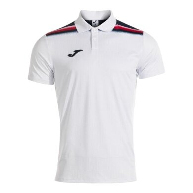 Joma Sport-Polo Toledo II (elastisch und leicht Material) weiss Herren