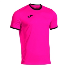 Joma Sport-Tshirt Combi Premium (100% Polyester, atmungsaktiv) neonrosa Herren