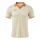 Joma Tennis-Polo Galaxy (100% rec. Polyester, leicht, atmungsaktiv) beige/braun Herren