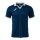 Joma Tennis-Polo Galaxy (100% rec. Polyester, leicht, atmungsaktiv) navyblau/weiss Herren