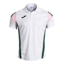 Joma Tennis-Polo Corta Montreal 2025 weiss/grün Herren