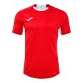 Joma Trainings-Tshirt Kick Pro (elastisches Material, leicht, atmungsaktiv) rot/weiss Herren
