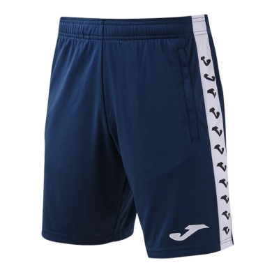 Joma Trainingshose Bermuda Heroic (100% Polyester, mit Seitentaschen) kurz navyblau Herren