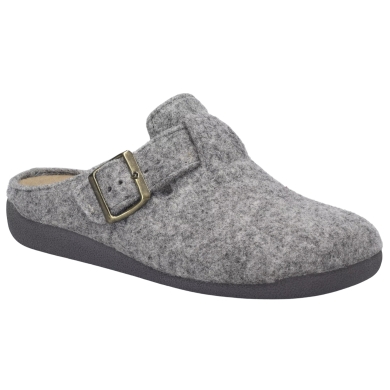 Josef Seibel Hausschuhe Filzpantoffel Cara 01 grau Damen
