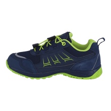 Kastinger Wander-Freizeitschuhe Fisslad Low KTX (wasserdicht, Speedlace-System) navyblau/lime Kinder (28-35)