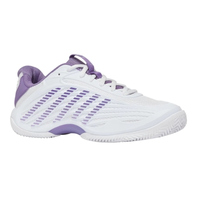 KSwiss Tennisschuhe Hypercourt Express 3 Clay/Sandplatz weiss/purple Damen