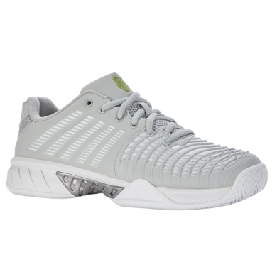 KSwiss Tennisschuhe Express Light 3 Allcourt grau/weiss/limegrün Damen