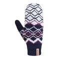 Kama Winterhandschuhe (Fäustling) R112 aus Merinowolle - navyblau/weiss - 1 Paar