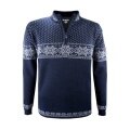 Kama Sweater Pullover 3053 Half Zip (warm, winddicht) navyblau Herren