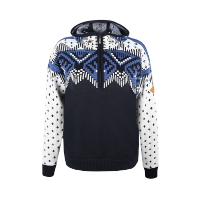 Kama Kapuzenpullover 5057 Kamakadze Half Zip (Merinowolle-Mischung) navyblau Damen
