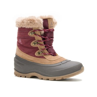 Kamik Winterstiefel Snovalley 5 (Wildleder, wasserdicht) burgunderrot Damen