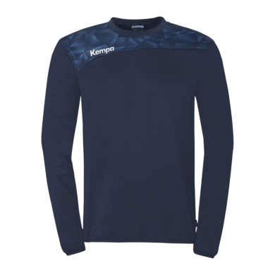 Kempa Langarmshirt Athletics 29 Training Top (100% Polyester) navyblau Herren
