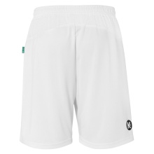 Kempa Sporthose Performance Short (elastischer Bund mit Kordelzug) kurz weiss Herren