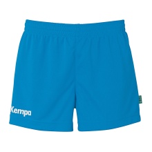 Kempa Sporthose Team Short (elastischer Bund mit Kordelzug) kurz kempablau Damen