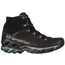 La Sportiva Wanderschuhe Ultra Raptor II Mid Leather GTX (Fast-Hiking, Nubukleder, wasserdicht) schwarz Herren
