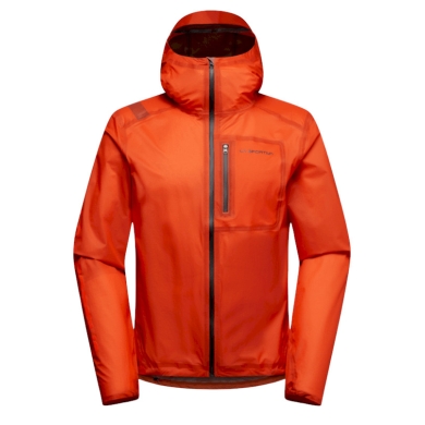 La Sportiva Trail-Laufjacke Ethereal Pro (Hardschell, wasserdicht) rot Herren
