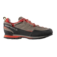 La Sportiva Wanderschuhe Boulder X (Zustieg) claybraun/rot Herren