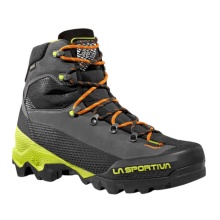 La Sportiva Wanderschuhe Aequilibrium LT GTX (Exkursions-Bergwandern, Nubukleder, wasserdicht) carbongrau/lime Herren