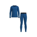 Löffler Funktionsunterwäsche-Set Long Transtex® Warm (Langarmshirt und lange Hose) blau Kinder