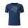 Löffler Wander-/Freizeit Tshirt Printshirt Cottage Merino-Tencel navyblau Herren