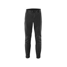 Löffler Softshell-Wanderhose Elegance AB Light (winddicht, elastisches Material) schwarz Herren